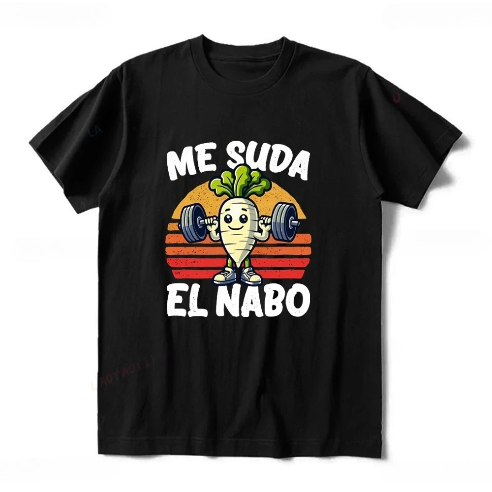 Me Suda El Nabo レディース 半袖 プリント  - Summer Clothing In Spanish のレビューと価格