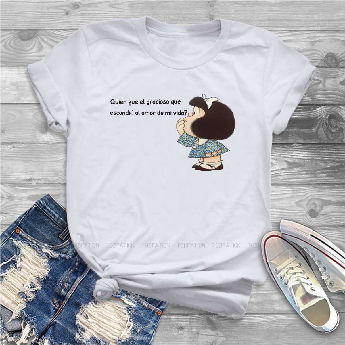 女性のためのヴィンテージ原宿Tシャツ,女の子のための半袖服 - Summer Clothing Words のレビューと価格