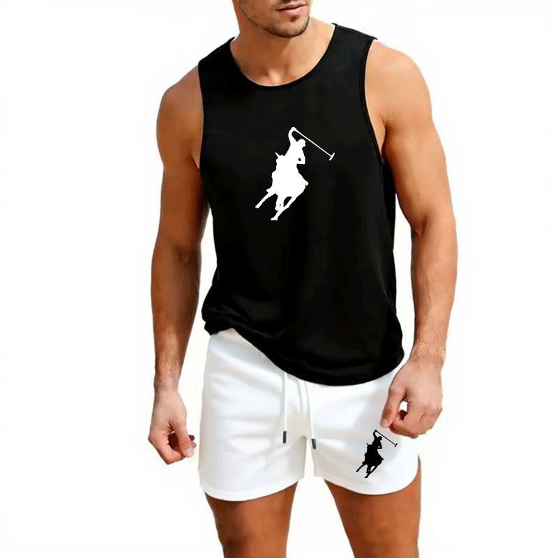 ヨーロッパメンズサマーベスト＆ショーツセット 2ピース アウ - Summer Clothing Trends のレビューと価格