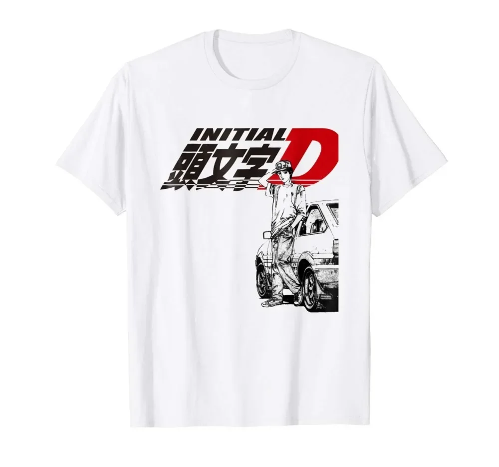 頭文字D Tシャツ夏のファッション半袖Tシャツブランド服男性 - Summer Clothing Websites のレビューと価格