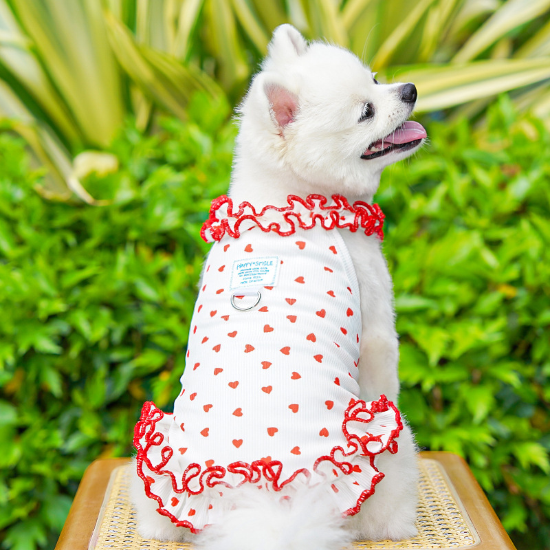ファッション花柄犬服犬夏服愛プリント犬 Tシャツチワワビショ - Summer Loving Clothing のレビューと価格