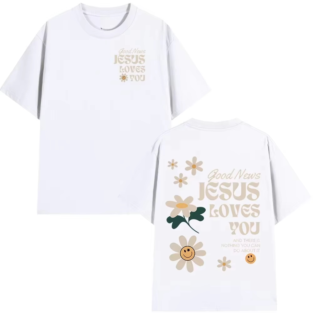 良い知らせ：イエス様はあなたを愛しています。キリスト教聖書の - Summer Loving Clothing のレビューと価格