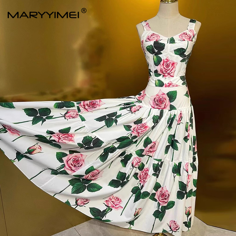 MARYYIMEI 花柄プリーツスプライシングファッションス - Summer Clothing Accessories のレビューと価格